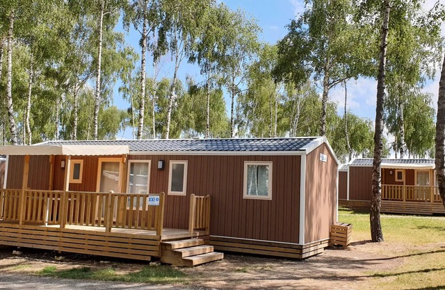 Camping Le Ranch des Volcans * - Mobile Home 5 Rooms 10 People