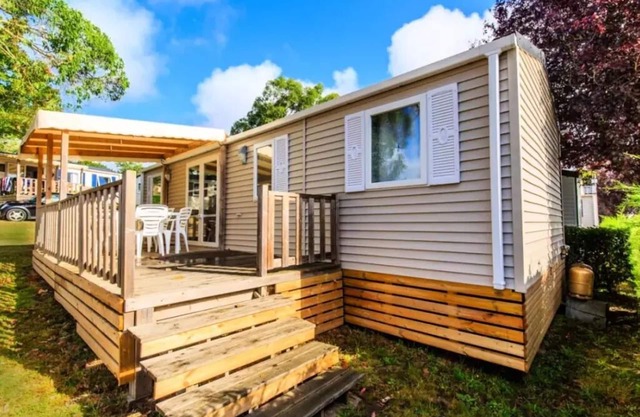 Camping maeva Club Les Alizés * - Mobile Home Presta+ 5 Rooms 8/9 People Air Conditioned + TV