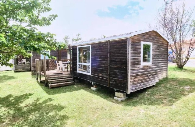 Camping maeva Escapades Ludo Parc * - Cozy Mobile Home 3 Rooms 4 People Air Conditioned
