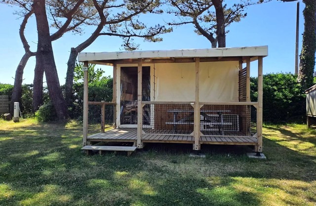 Campsite Kerlaz * - Bungalow Lodge Ocean 3 Rooms 5 People