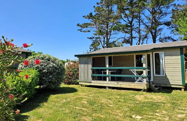 Campsite Kerlaz * - Chalet L 'ABEILLE 2 bedrooms 29m2 2002 5 persons
