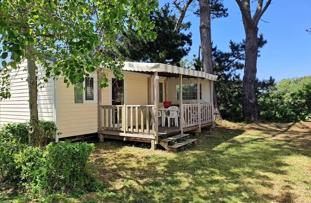 Campsite Kerlaz * - Mobile home IBIZA DUO ECO 2 bedrooms 27m2 2003 4 people