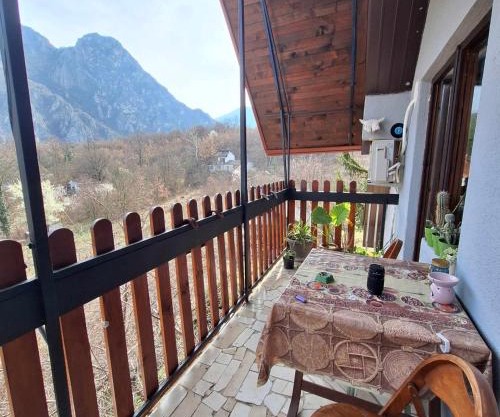 Canyon Matka Nature Apartments with a terrace