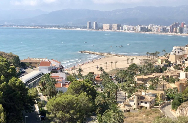 Cap Blanc, spectacular view of Cullera Bay