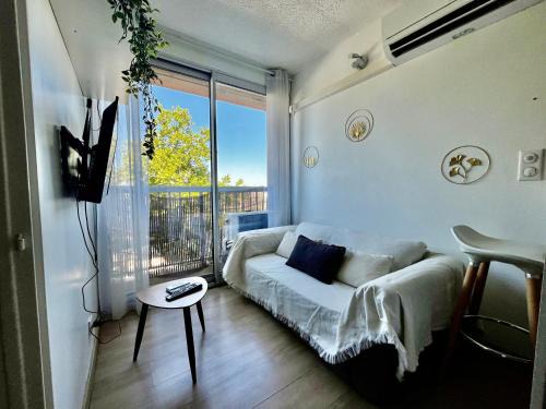 Carnon Port - Studio, Clim & Parking