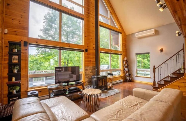 Carriole, à Val-des-Lacs, Laurentides