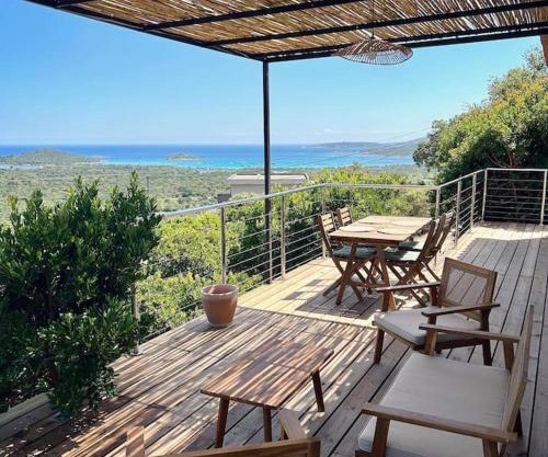 CASA ANPÀ - Mini Villa Vue Mer Ste Lucie de Porto-Vecchio