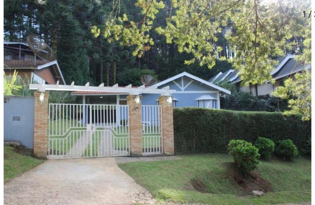 Casa Azul Campos do Jordão 4 km do centro turístico Capivari