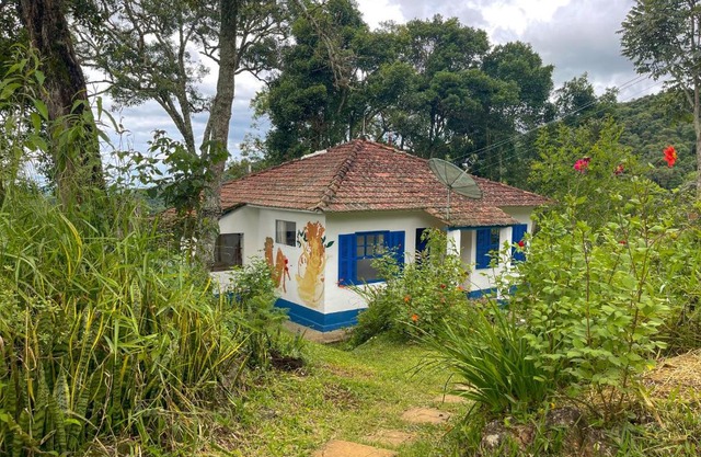 Casa azul - Sitio Nossa Paz
