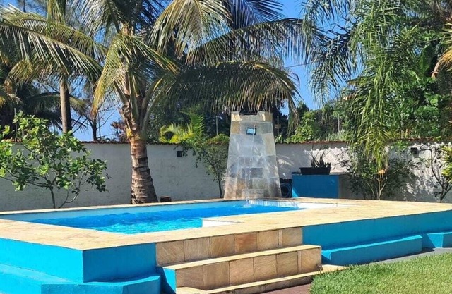 Casa c pisc, churrasq, pet friendly a 200m do mar