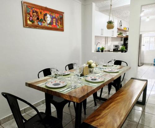 Casa completa 5 min de mall seguridad Lavad Sec aire ac