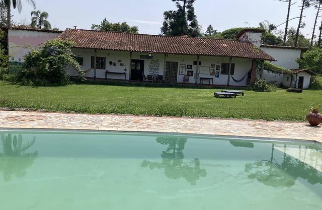 Casa de Fazenda na Ecovila Sustentar, a 38km de Sp
