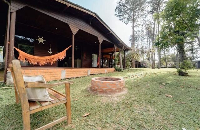 Casa de Praia em Frente ao Rio na Armação