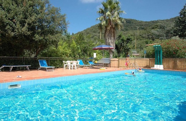 Casa Pamalù 5 with pool in the beautiful bay of Nisporto
