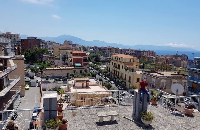 CasaCondo@MARIA Enjoy your holidays in a cozy big space, MtVesuvius, Pompeii, sea
