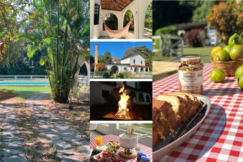 Casarão Miguel Pereira - Refúgio na Natureza com Lareira Externa, Piscina, Fondue e Amplo Jardim - 12 Min do Parque Terra dos Dinos