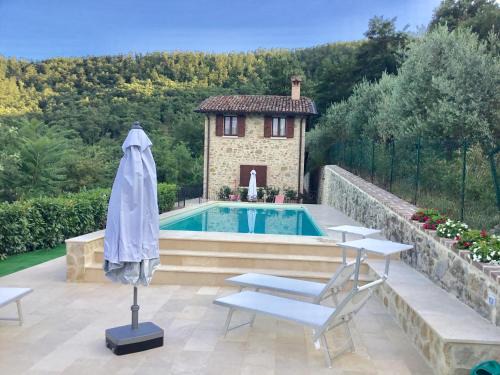 "CASETTA" Casolare panoramico in Umbria