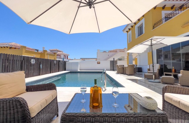 Centrally Located Beautiful 3 Bed Villa with HEATED POOL