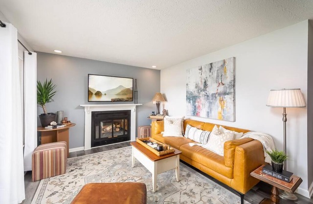 Centrally located designer ranch-style home