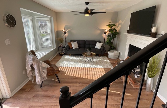 Centrally located, fenced in backyard