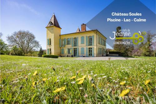 Château Soules - Piscine - Lac - Calme