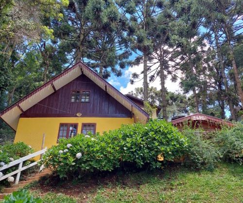 Chalé Rústico na Montanha em Campos de Jordão
