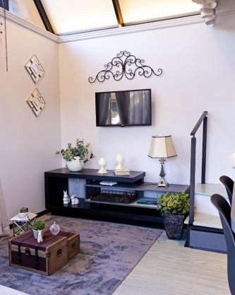 Chalé romântico e aconchegante