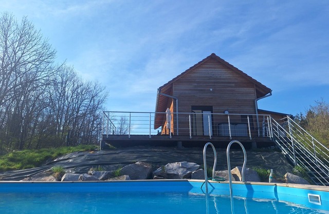 Chalet avec Piscine Obernai