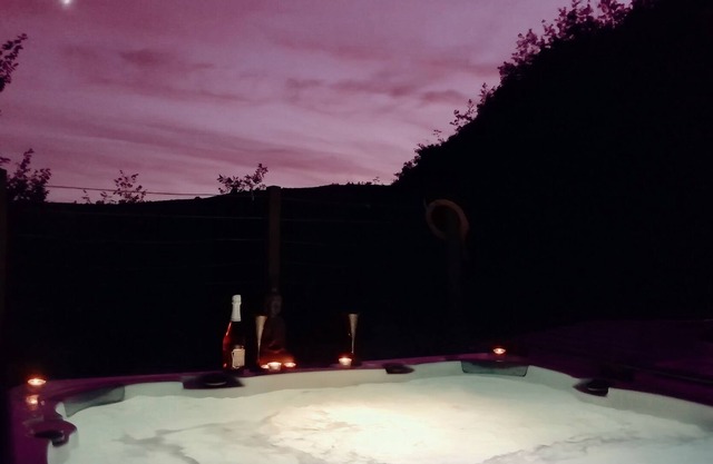 Chalet Deer with private pool and access Spa in winter.