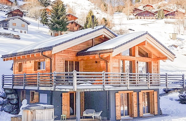 Chalet Kookaburra - Jacuzzi - Views - La Tzoumaz, 4 Vallees