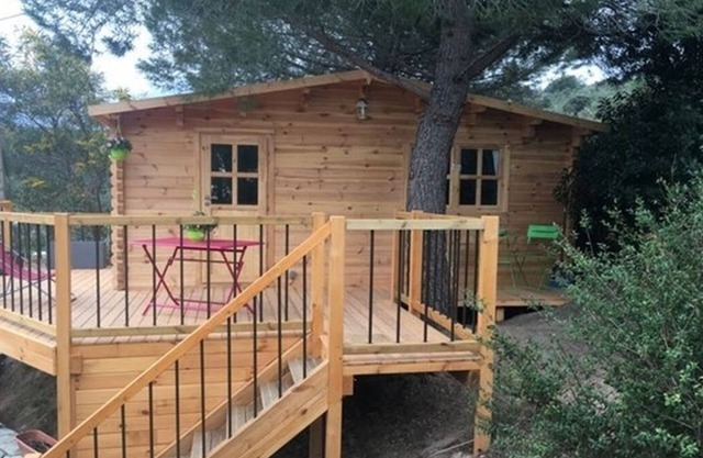 Chalet MIMOSA, 2 persons, nature and comfort!