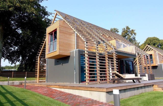 Chalet mit Außensauna in Wendorf