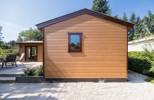 Chalet omringd door groen op de Veluwe