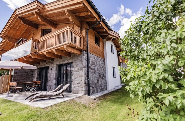 Chalet with wellness, garden and views