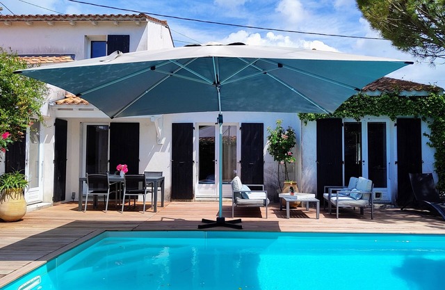 Character villa with heated pool