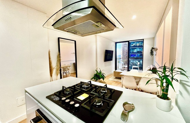 Charming 2-bedroom apartment in the north of Bogotá with WiFi