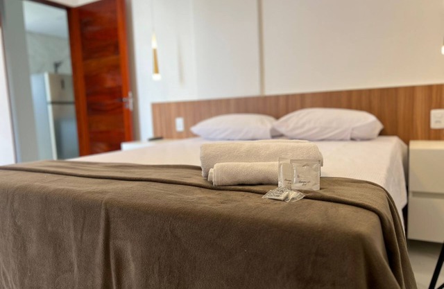 Charming 2-bedroom apartment with WiFi, AC in lovely Indianópolis Caruaru