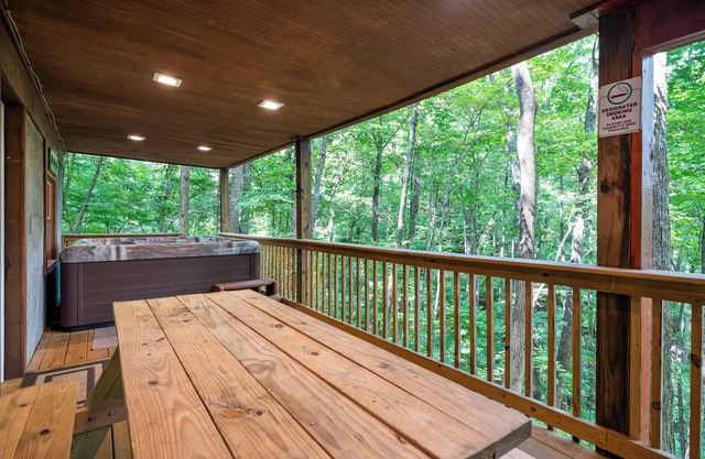 Charming 3-bedroom cabin- AC and WiFi, Fireplace and Jacuzzi in gorgeous Ellijay