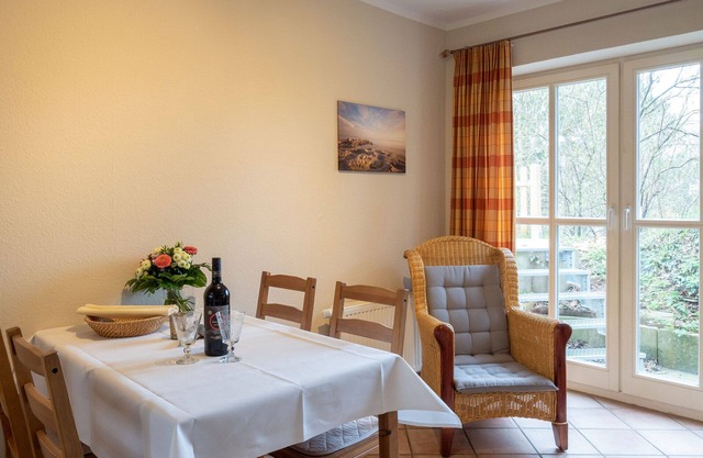 Charming apartment for 2 persons in the house Seeschwalbe up de Dün at TRANPAD 9