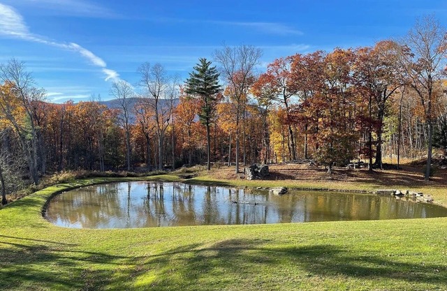 Charming Catskills Mountain Retreat with Hot Tub & Private Pond