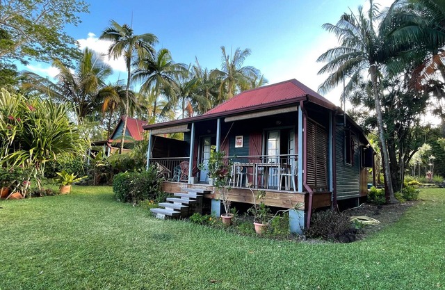 Charming cottage in Sainte-Rose, Creole garden, Wifi
