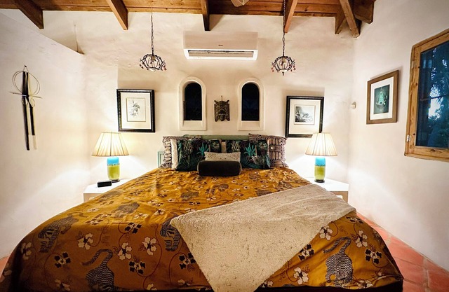 Charming country creative house with AC & WiFi in lovely Vieques at Playa Negra