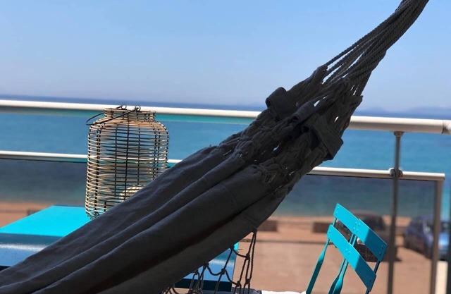 Charming duplex renovated on Agosta beach in Ajaccio bay