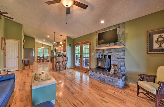 Charming Galax Retreat w/Wraparound Deck!