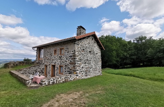 Charming house in Loire gorges with terraces and wood stove