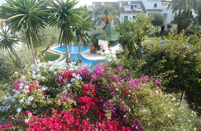 charming, quiet , white house in the center of Marbella