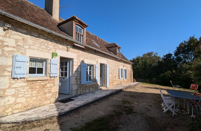 Charming Renovated House Near River in Brenne Park with Garden, Terrace, and Modern Amenities