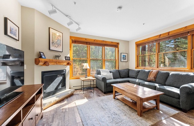 Charming Retreat in Keystone w/Private Patio & Fireplace, Close to River Run