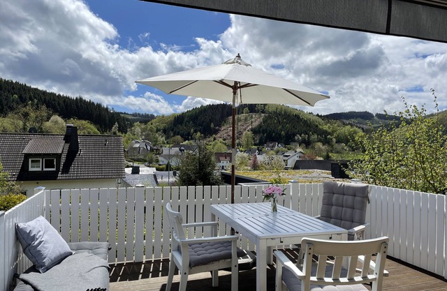 Charming vacation home on the edge of the forest in Dörnholthausen in the beautiful Rothaargebirge mountains