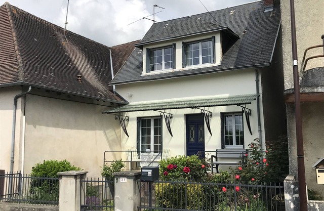 Charming village house at the foot of a fairytale castle